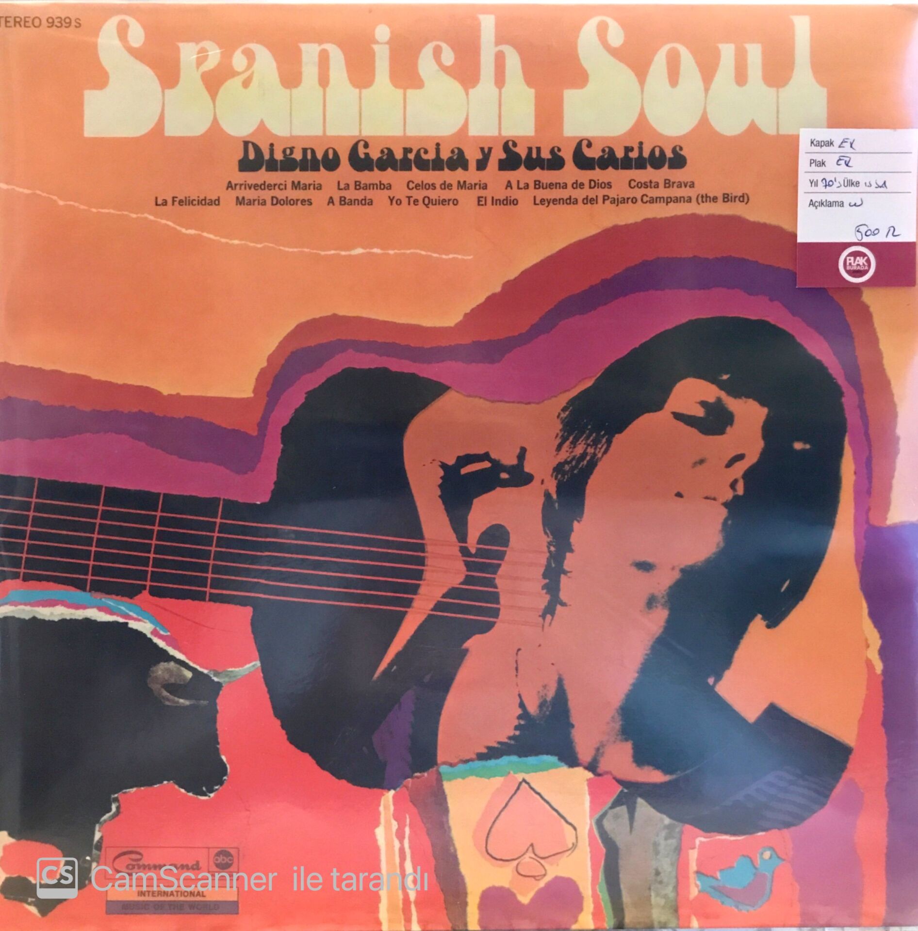 Spanish Soul - Digno Garcia LP