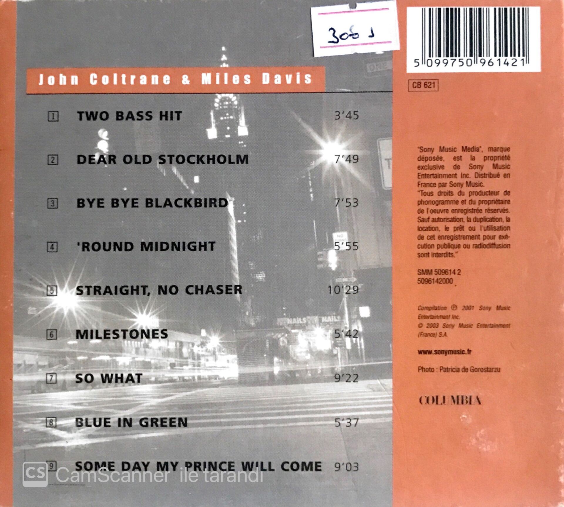 John Coltrane & Miles Davis 1955-1961 -  CD