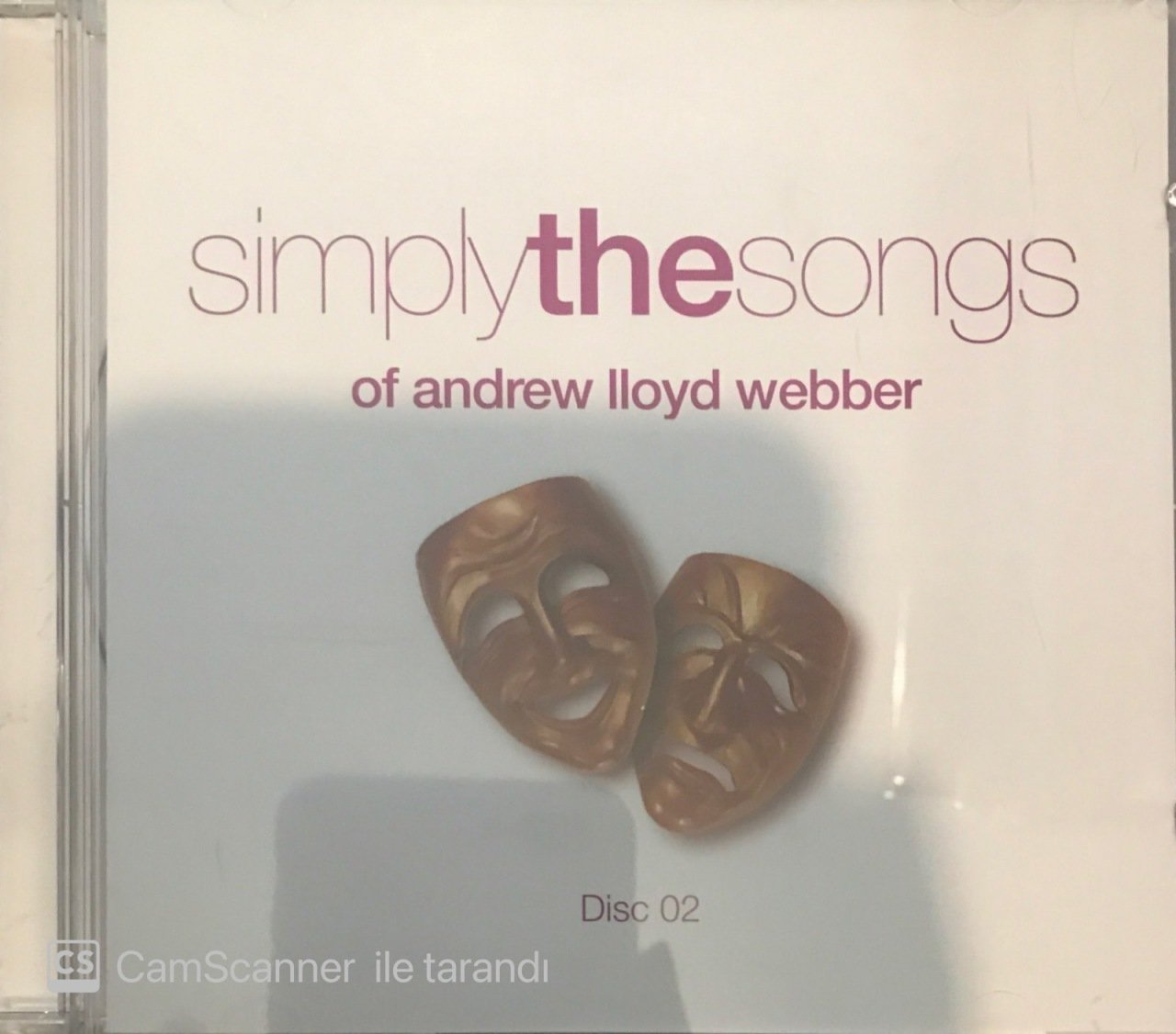Andrew Llyoyd Webber Simply The Songs Disc 2 CD