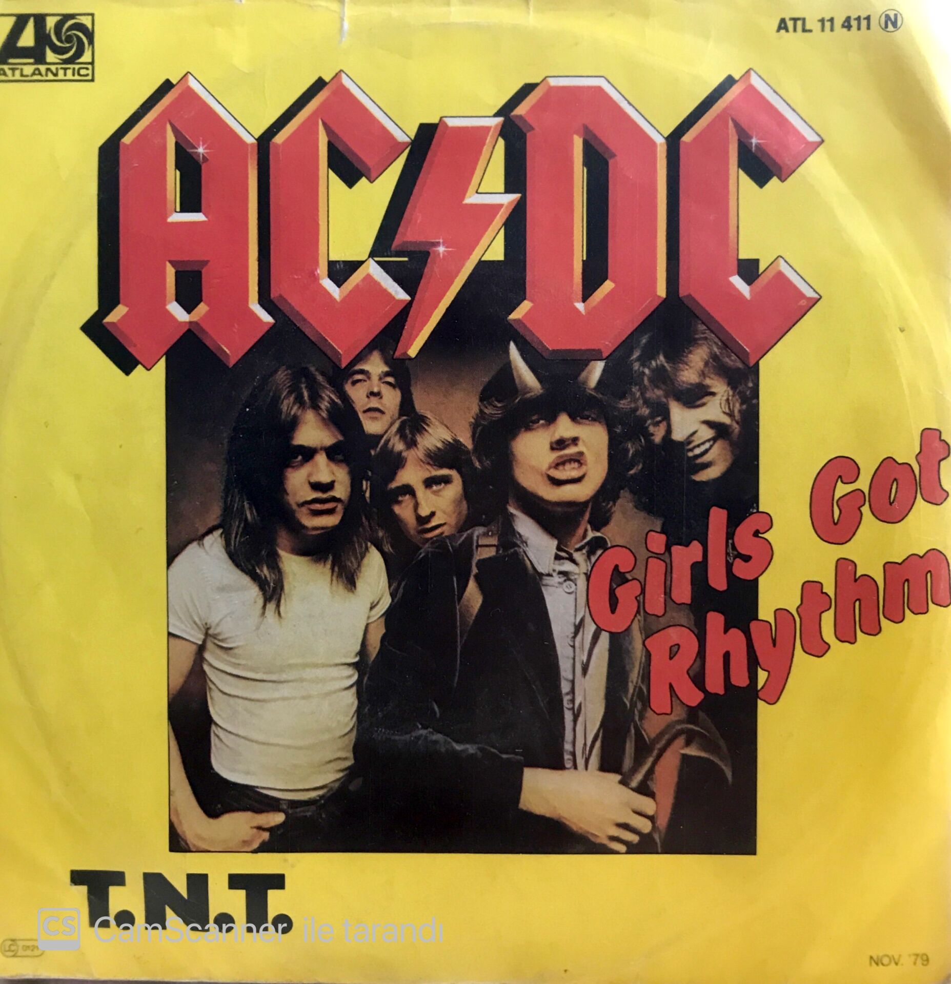 AC DC - Girls got Rhythm 45lik