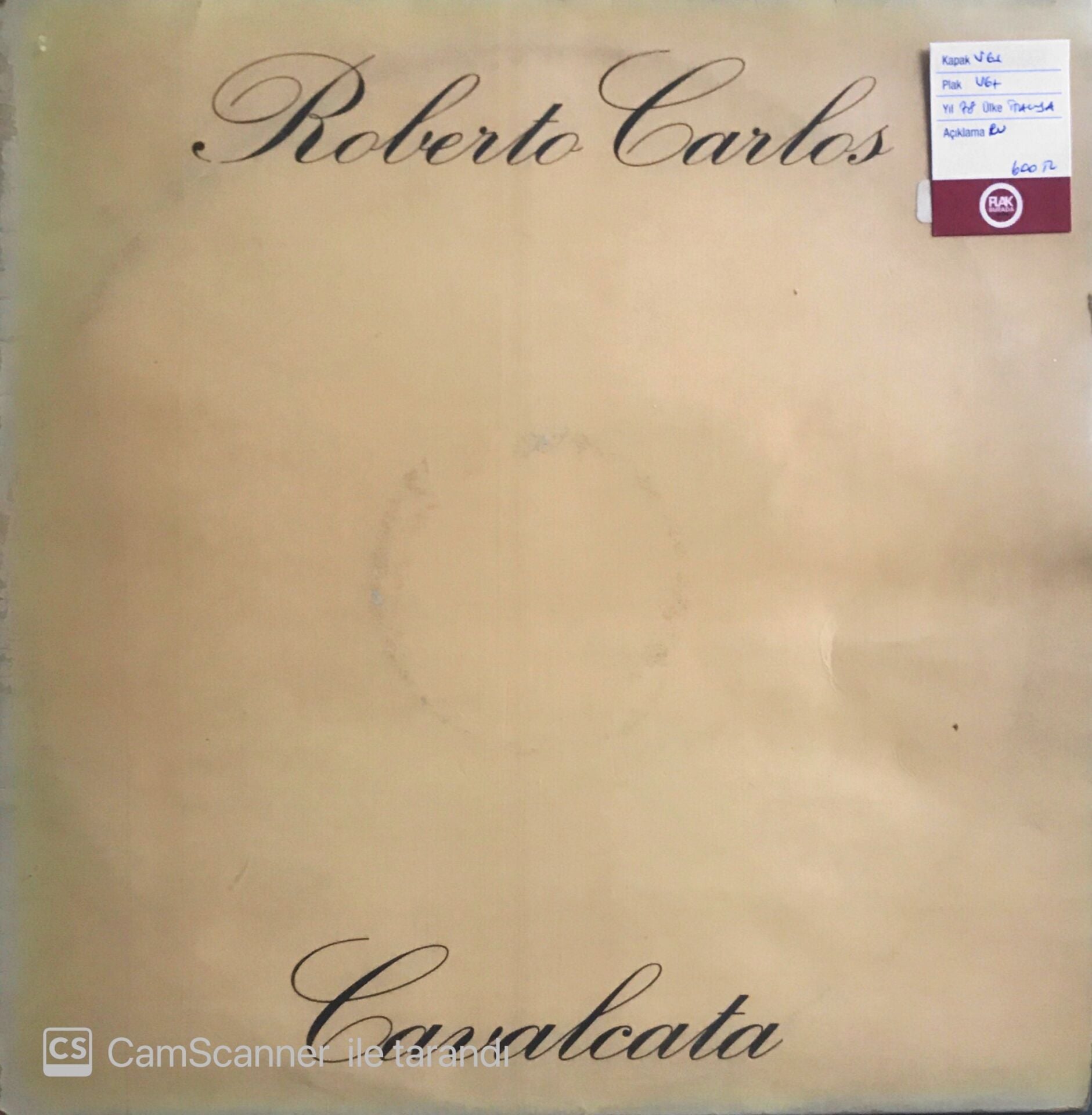 Roberto Carlos - Cavalcata - LP