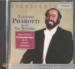 Luciano Pavarotti La Traviata Highlights CD