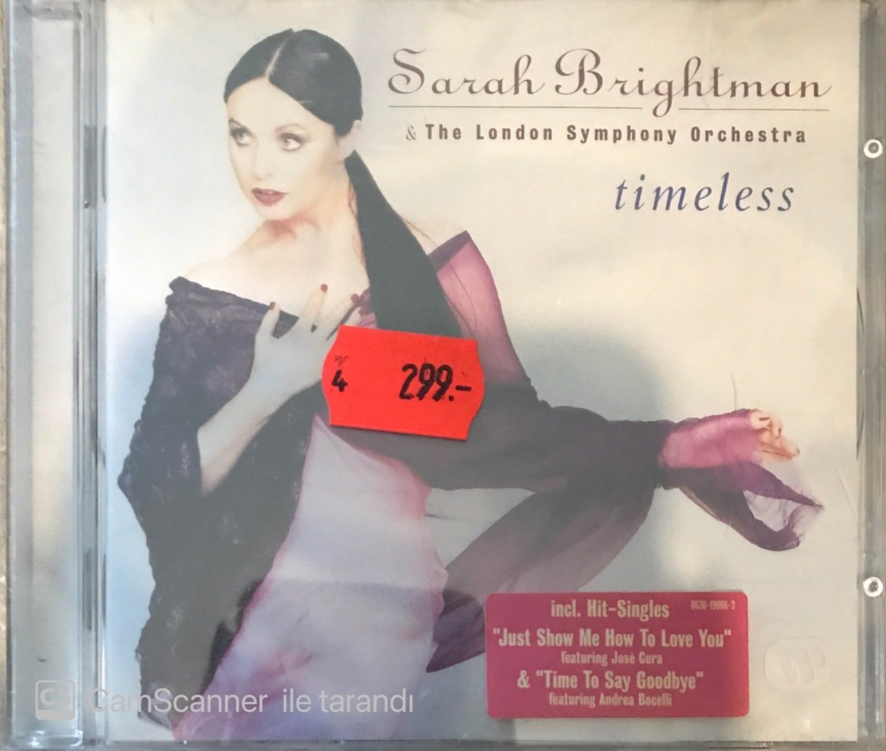 Sarah Brightman TimeLess CD