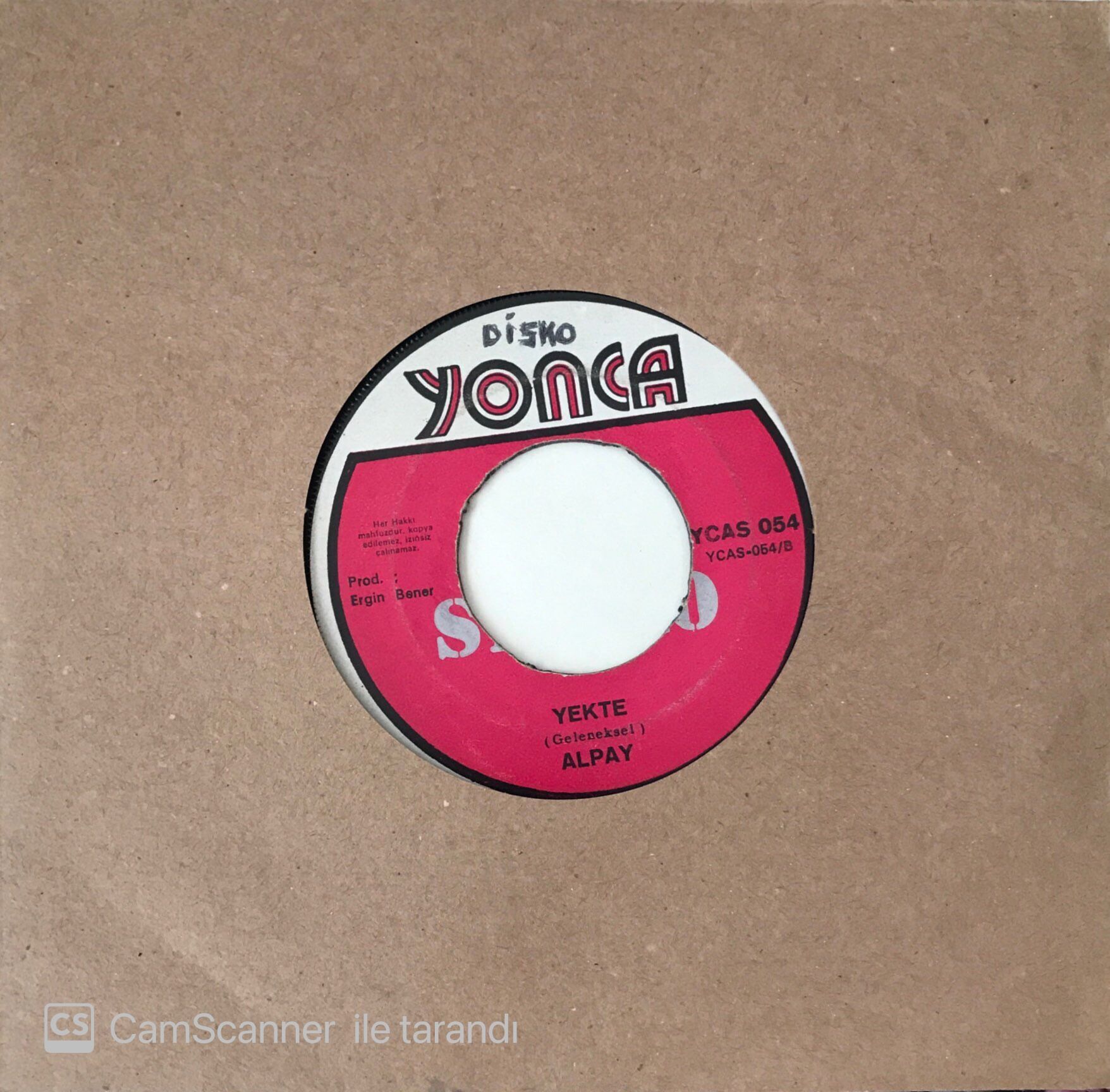 Alpay - Yekte 45lik