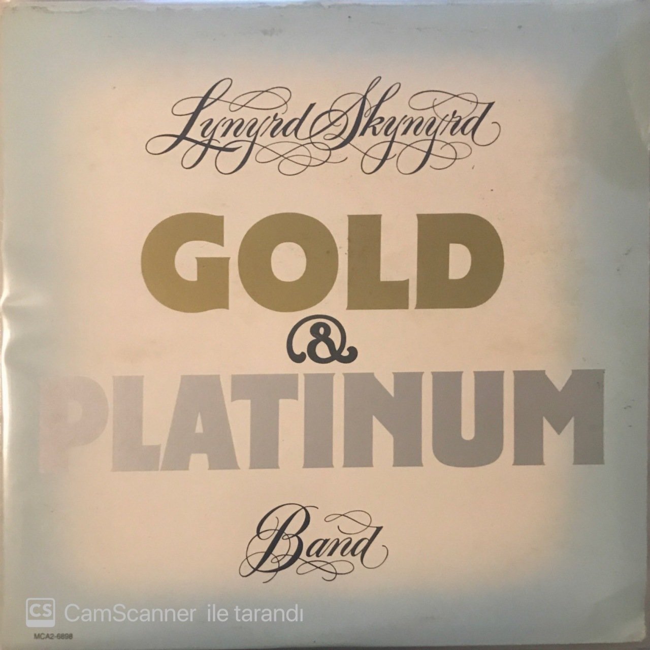 Synyrd Skynyrd Band Gold & Platinum Double LP