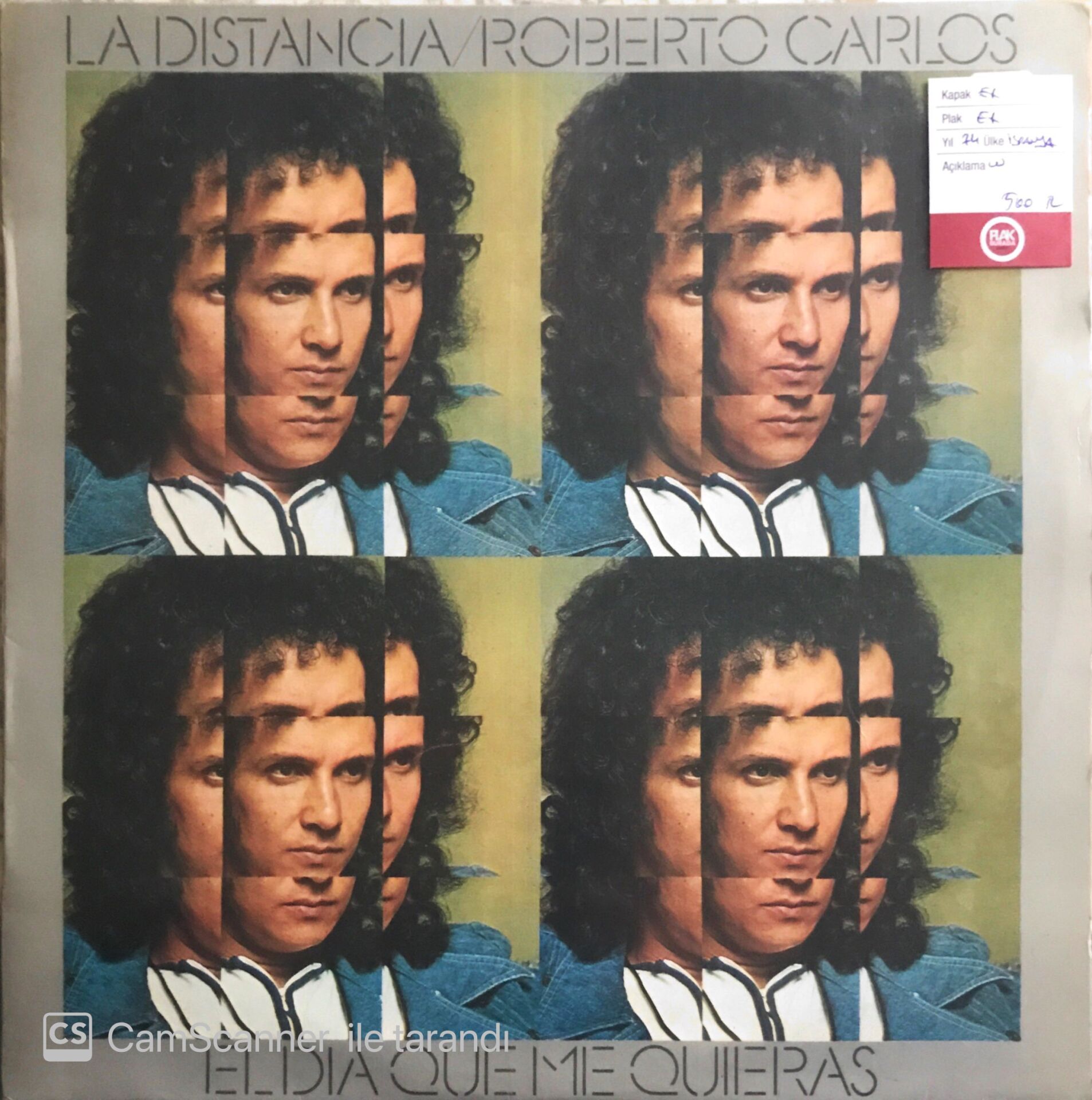 Roberto Carlos - La Distancia - LP