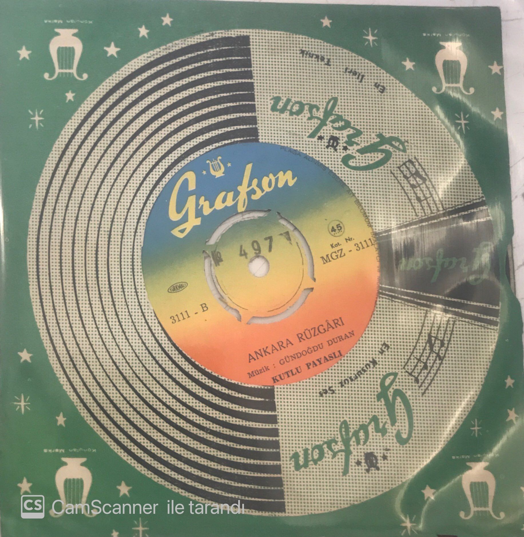 Kutlu Payaslı Ankara Rüzgarı 45lik