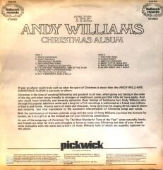 Andy Williams The Christmas Album LP