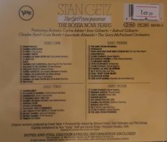 Stan Getz The Girl From Ipanema-The Bossa Nova Years 4'lü CD