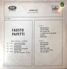 Fausto Papetti Sax Alto LP