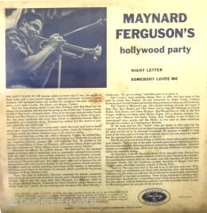 Maynard Ferguson Hollywood Party LP