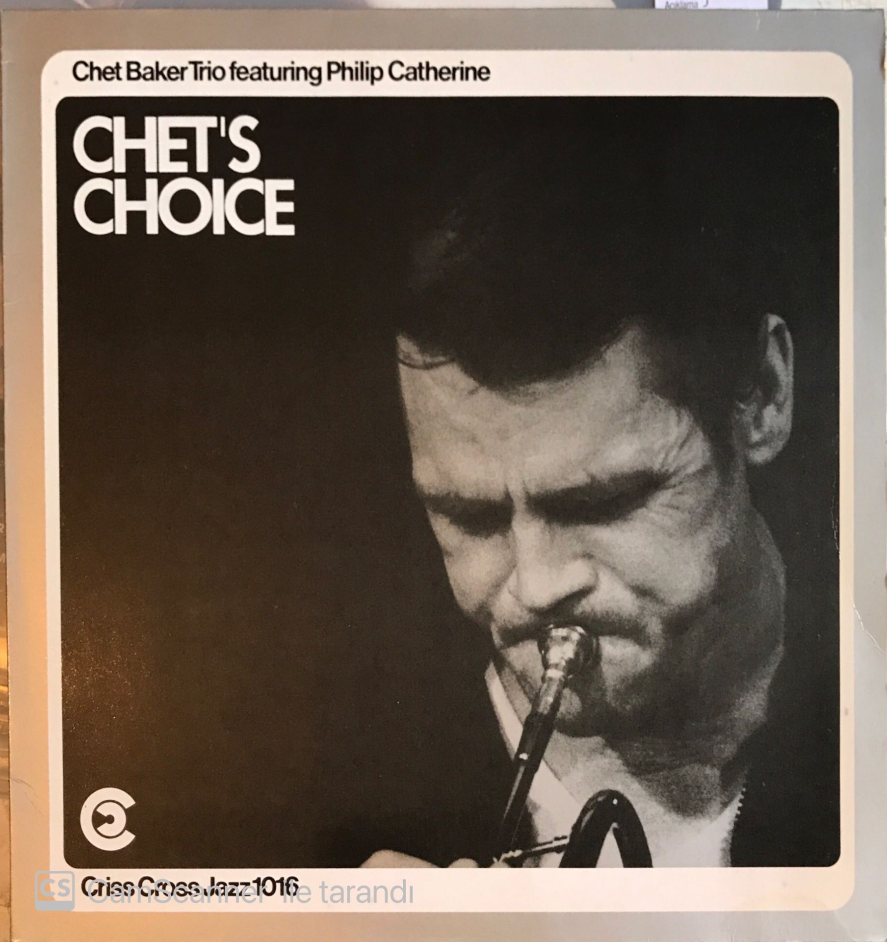 Chet Baker Trio featuring Philip Catherine Chet's Choice LP