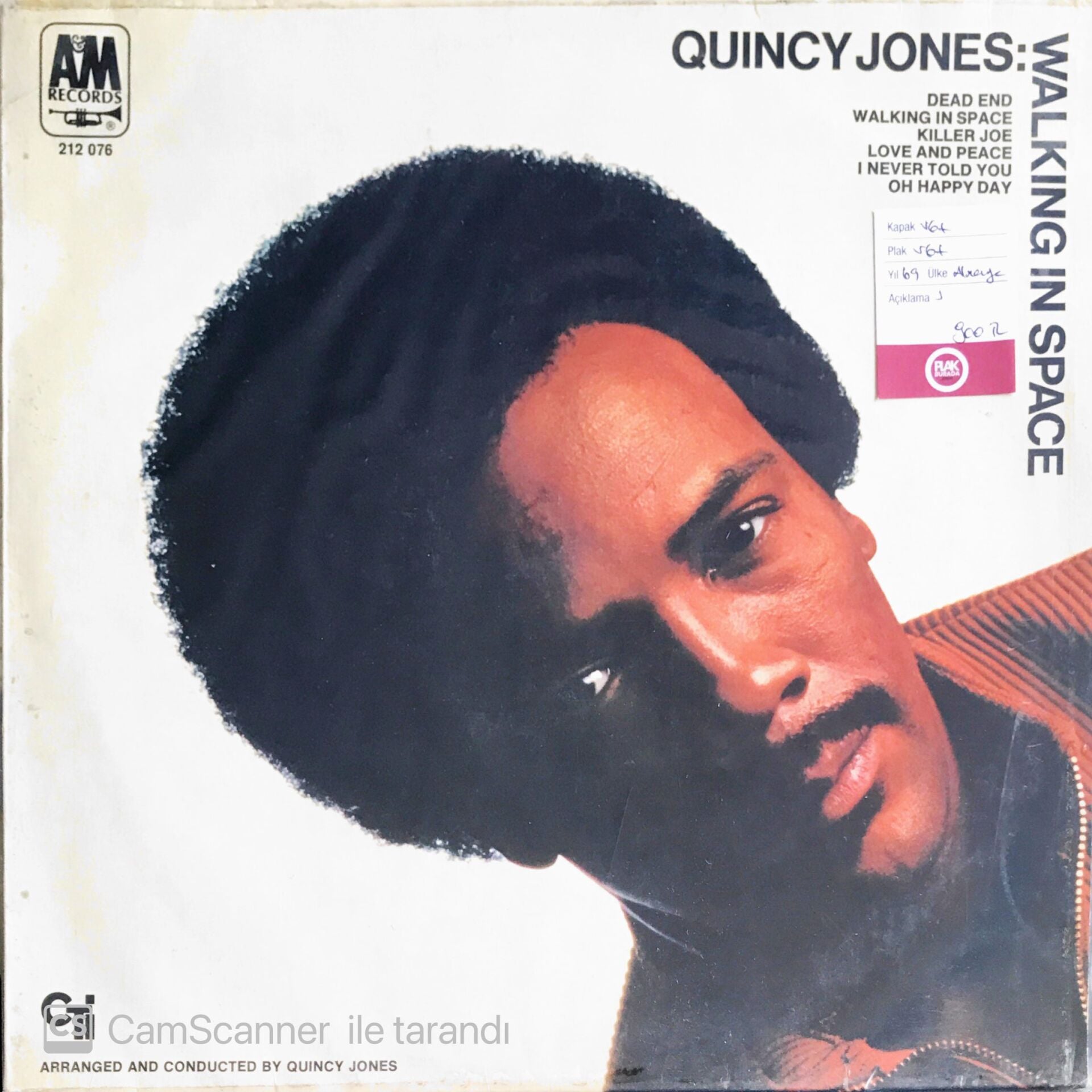 Quincy Jones - Walking Space - LP