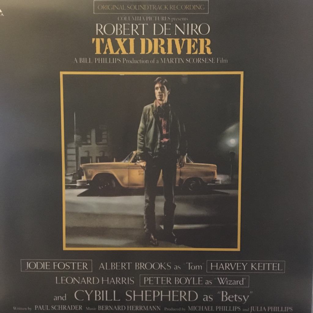 The Original Soundtrack Recording ''Taxi Driver''  LP