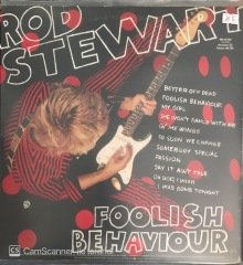 Rod Stewart Foolish Behaviour LP