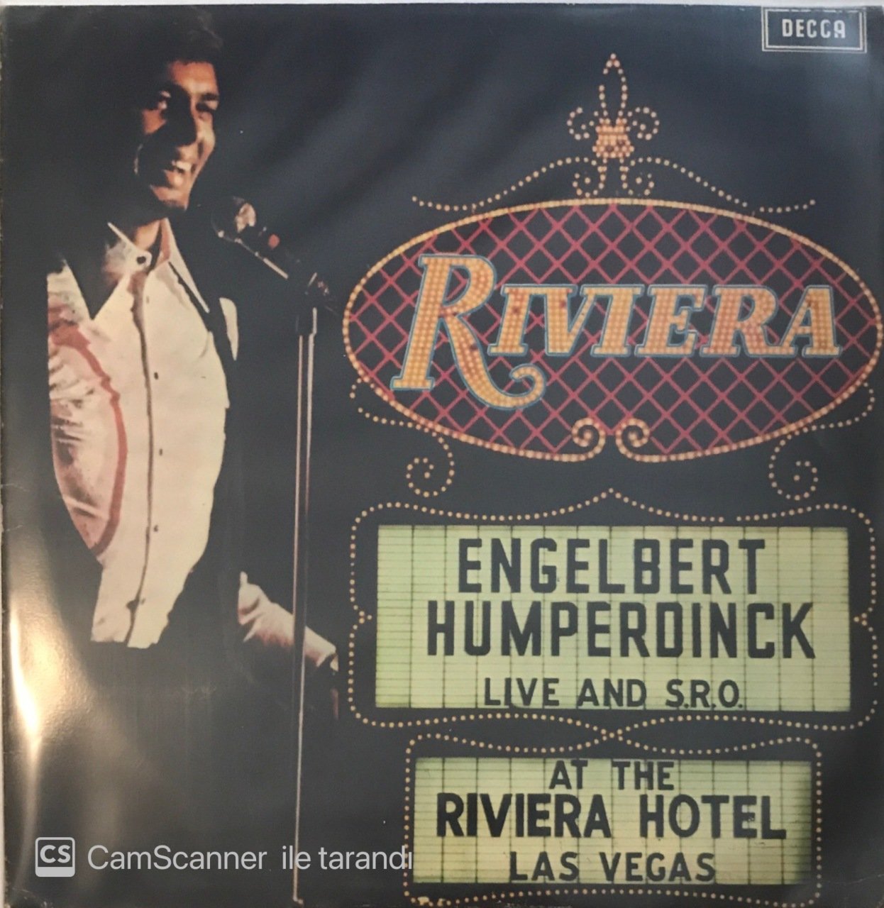Engelbert Humperdinck Live At The Riviera Hotel LP
