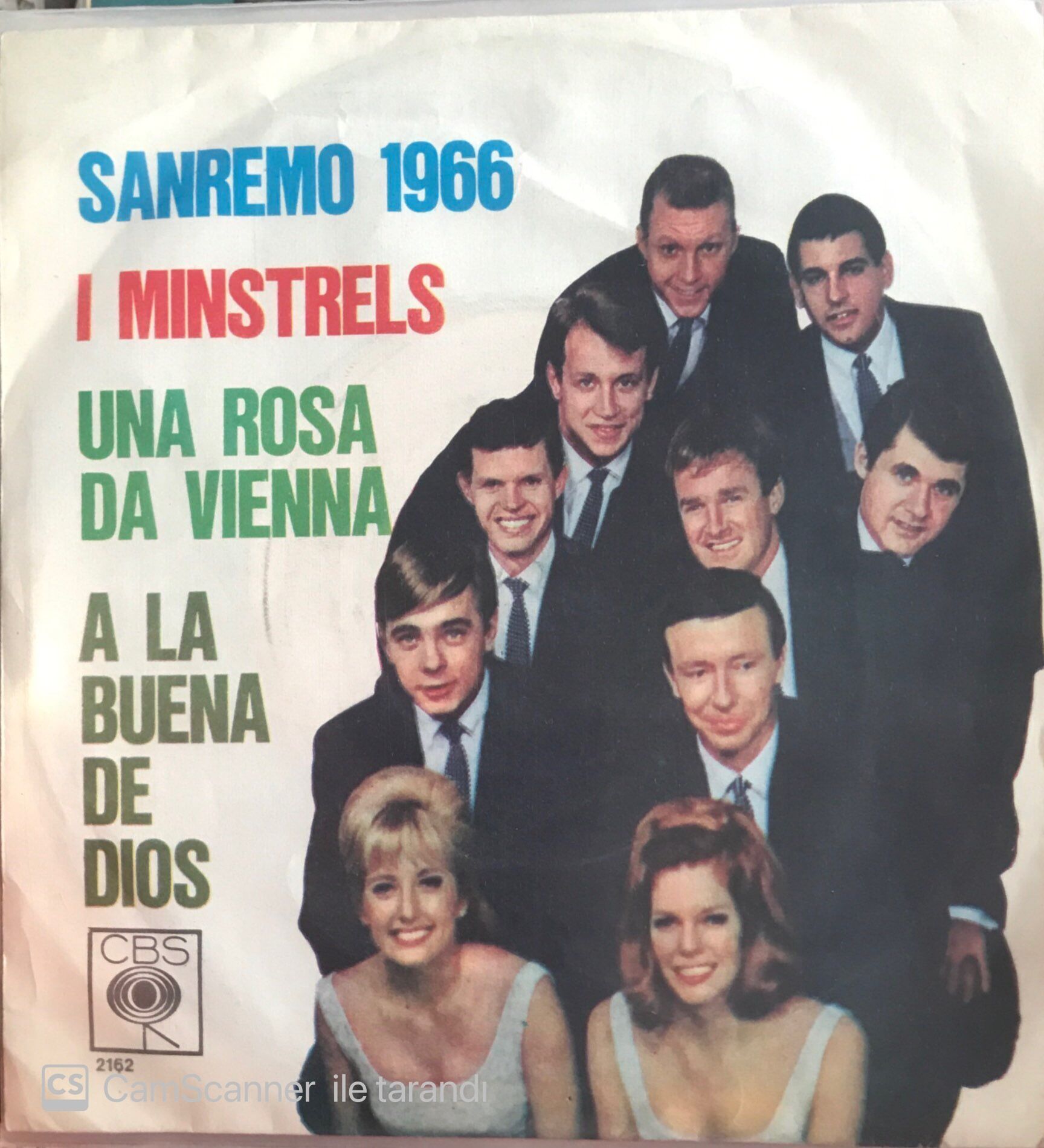 Sanremo 1966 - I Minstrels - Una Rosa Da Vienna 45lik