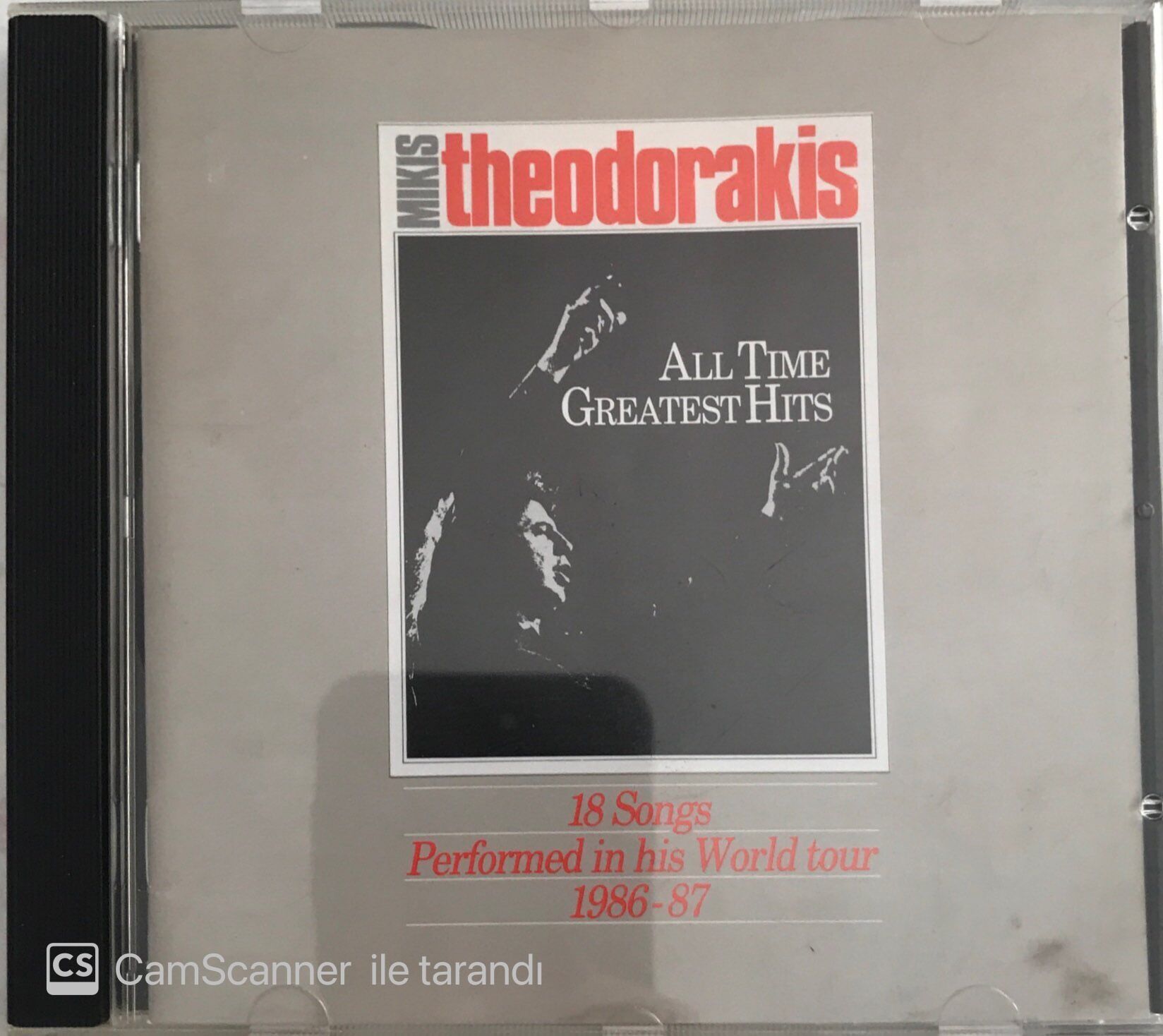 Mikis Theodorakis All Time Greatest Hits 18 Songs Performed Live CD