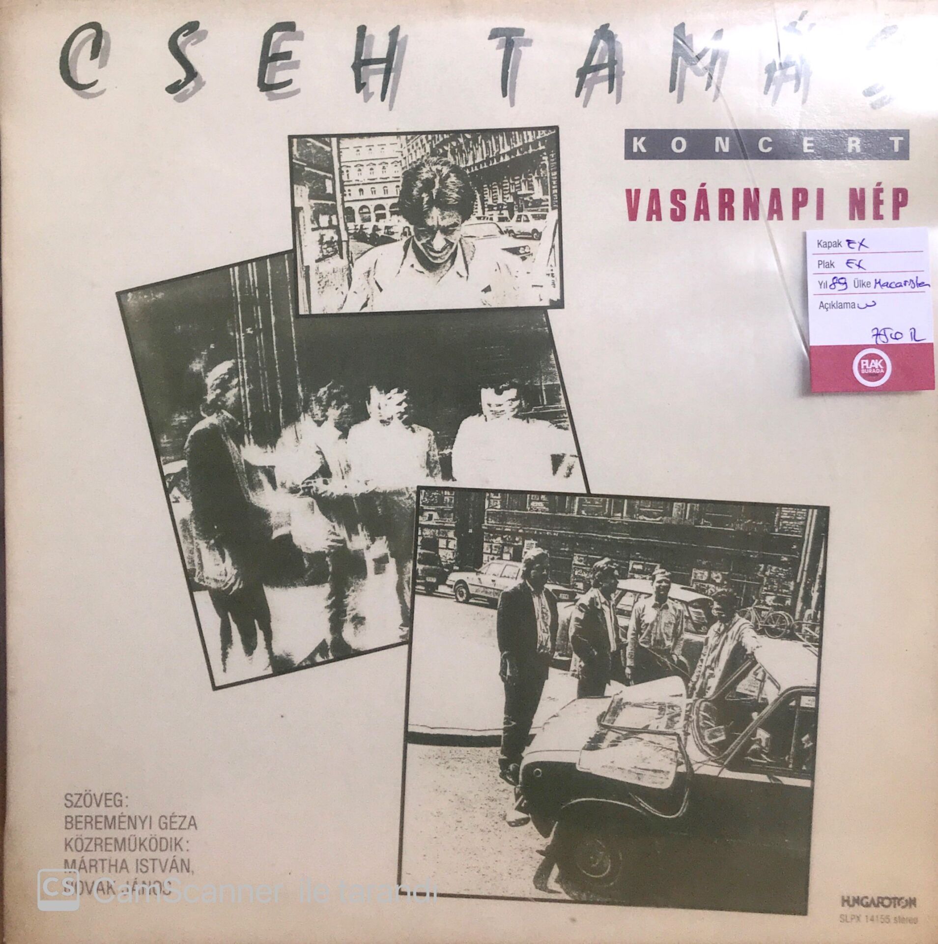 Cseh Tamas - Vasarnapi Nep LP