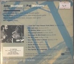 John Scofield & Pat Metheny I Can See Your House From Here CD