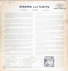 Odetta - The Tin Angel (Kırmızı Plak) - LP