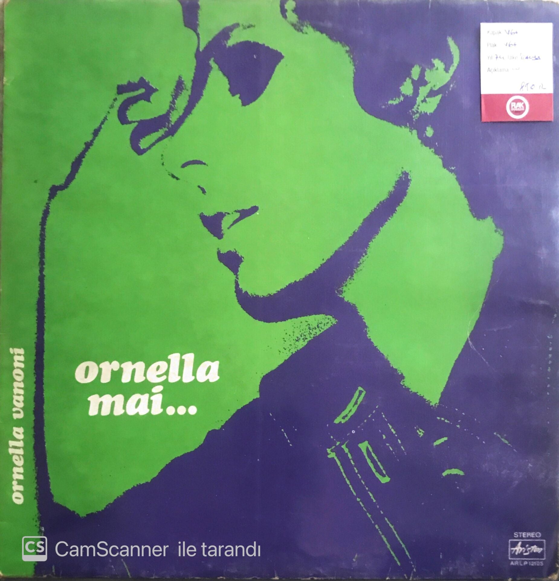 Ornella Vanoni - Ornella Mai - LP