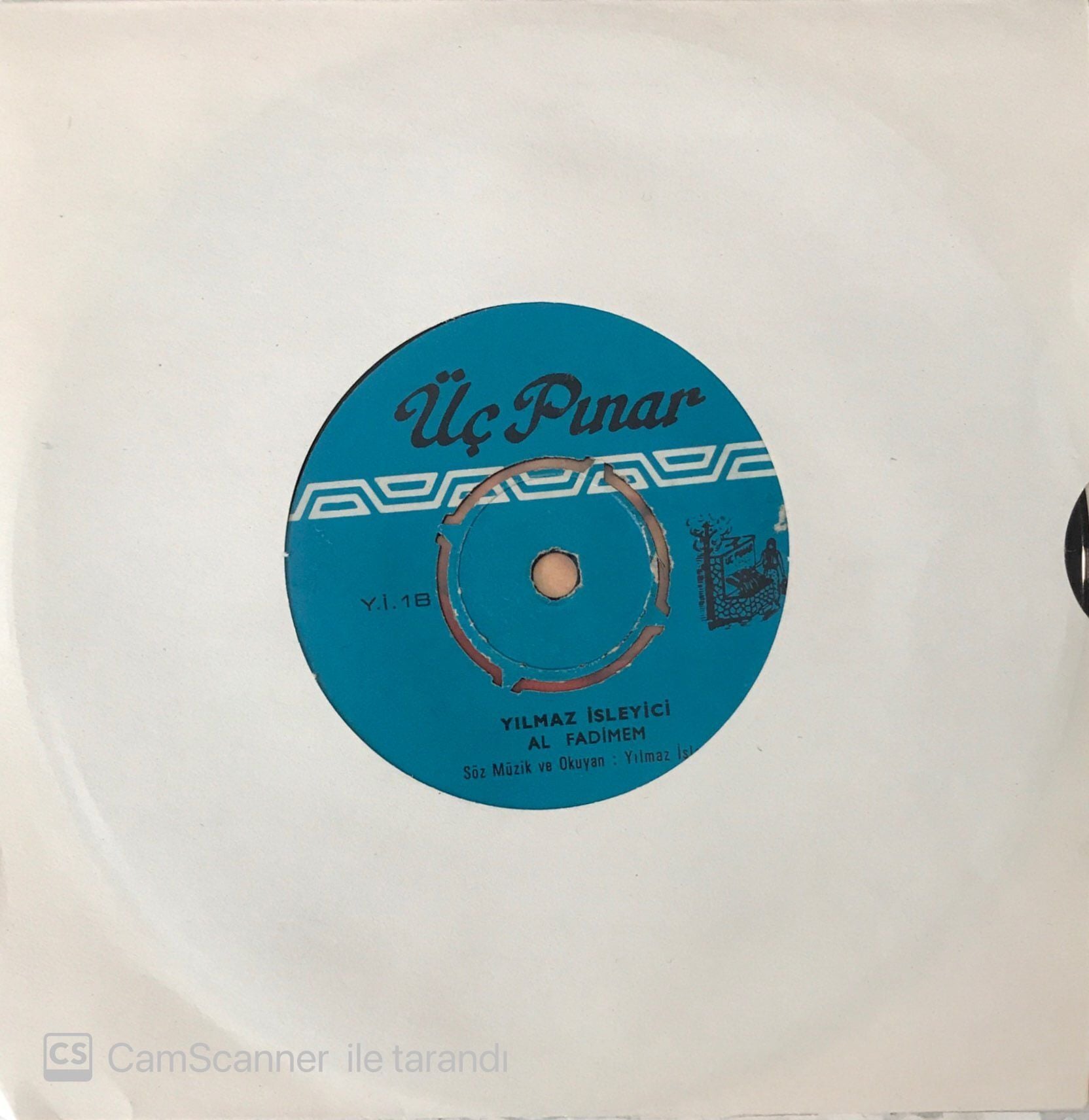 Yılmaz İşlemeci - Al Fadimem 45lik
