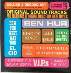 Original Sound Tracks And Other Music From Great Movies Çift LP