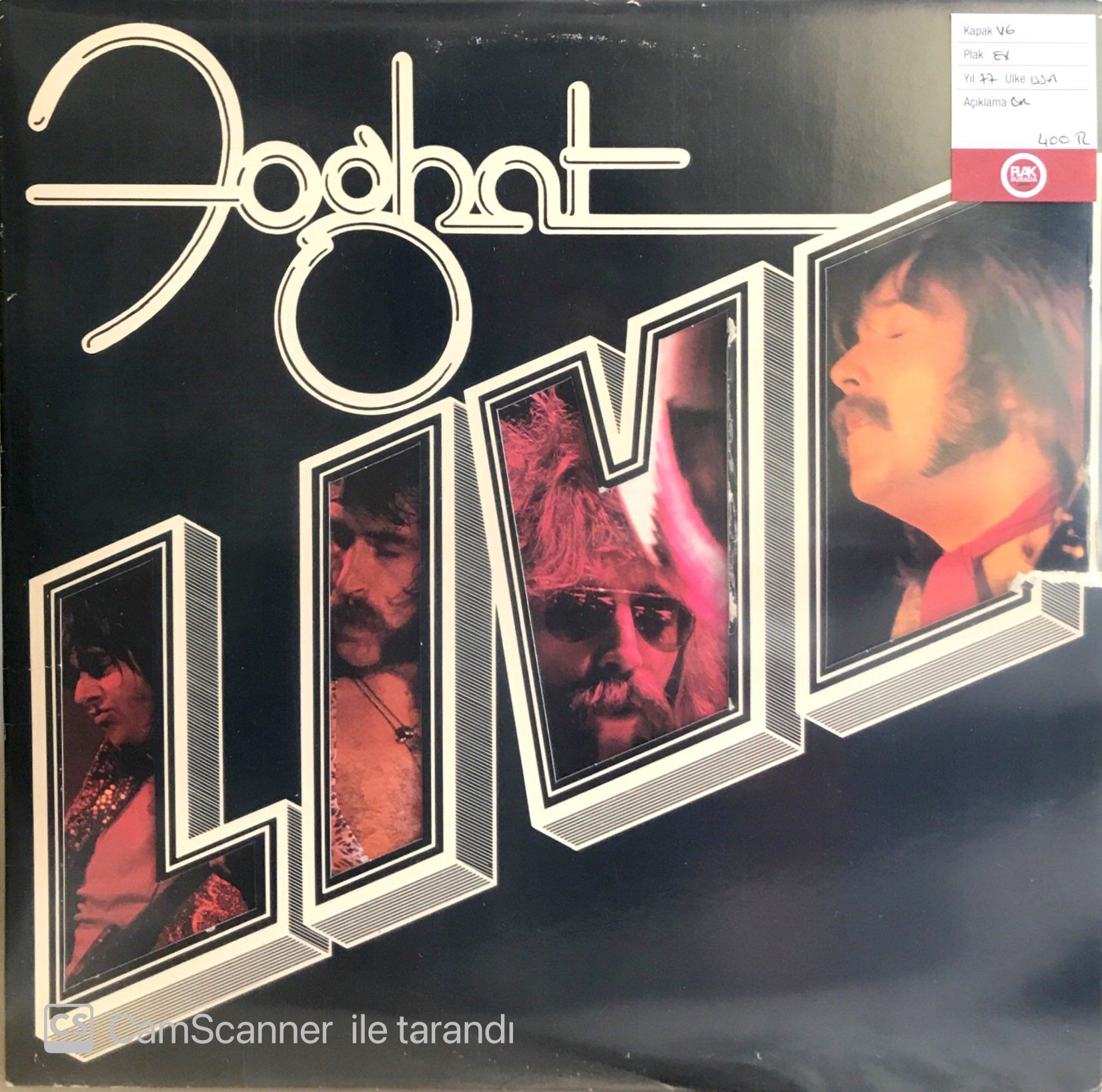 Foghat / Live LP