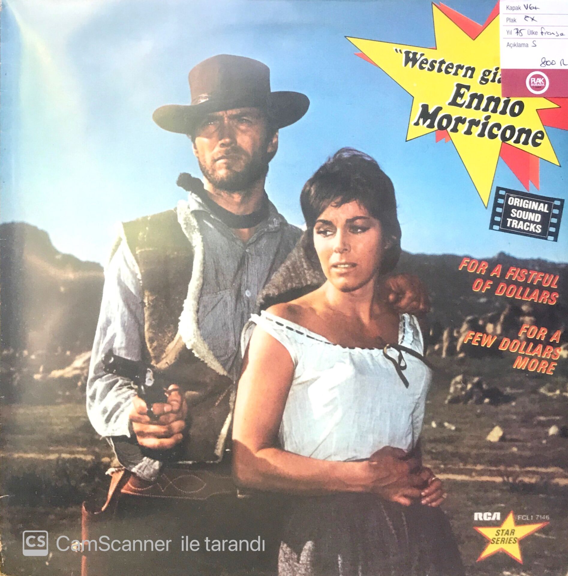 ''Western Giants'' / Ennio Marricone LP