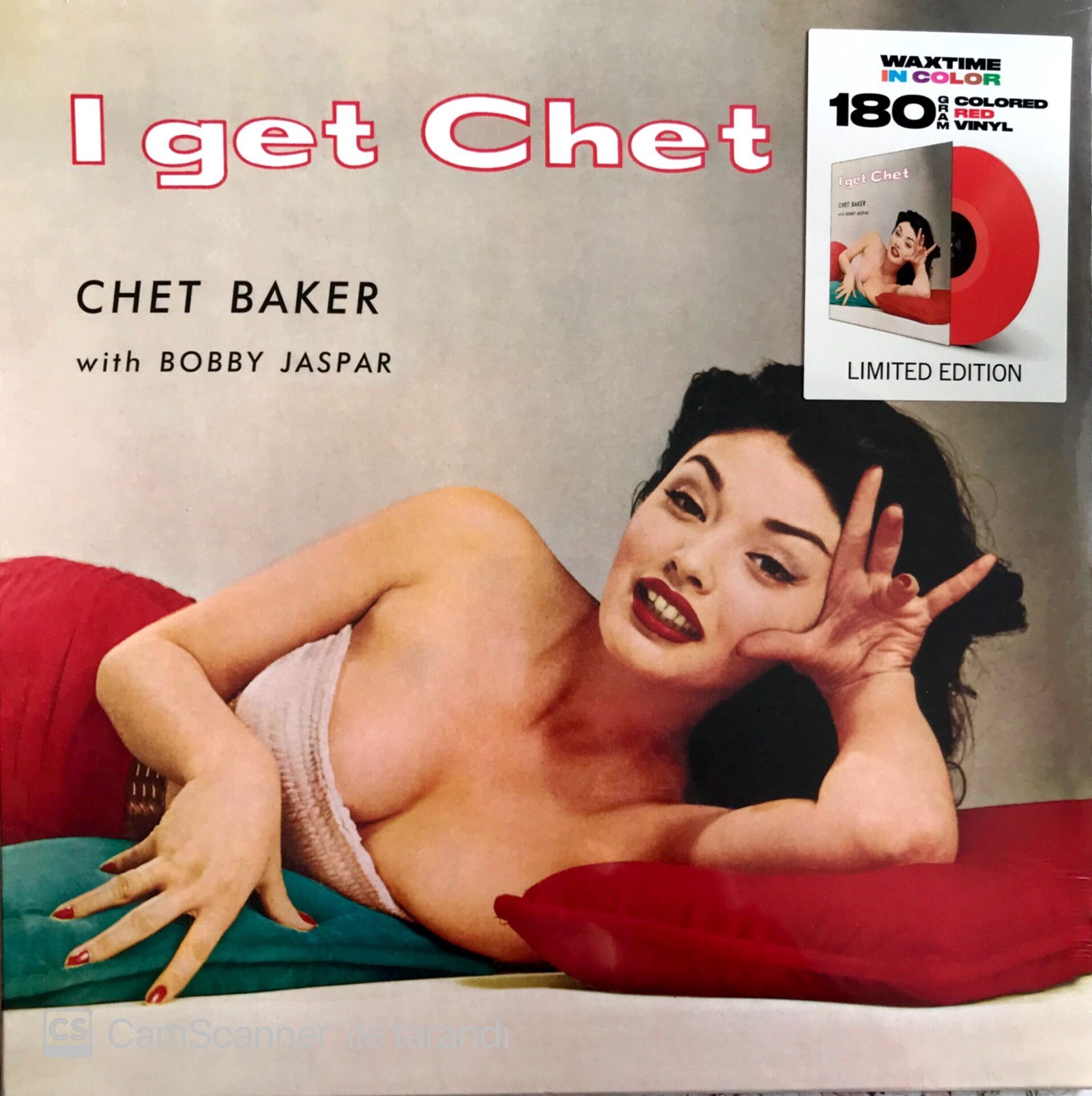 Chet Baker - I get Chet (Kırmızı Renkli LP) LP