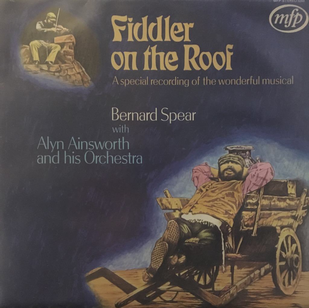 The Alyn Ainsworth and His Orchestra Fiddler On The Roof LP