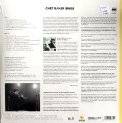 Chet Baker Sings (Sarı Renkli LP) LP