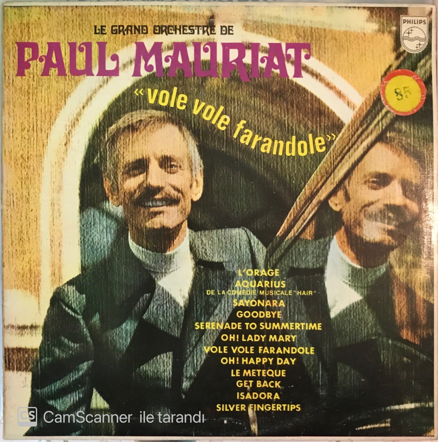 Le Grand Orchestra De Paul Mauriat Vole Vole Farandole LP