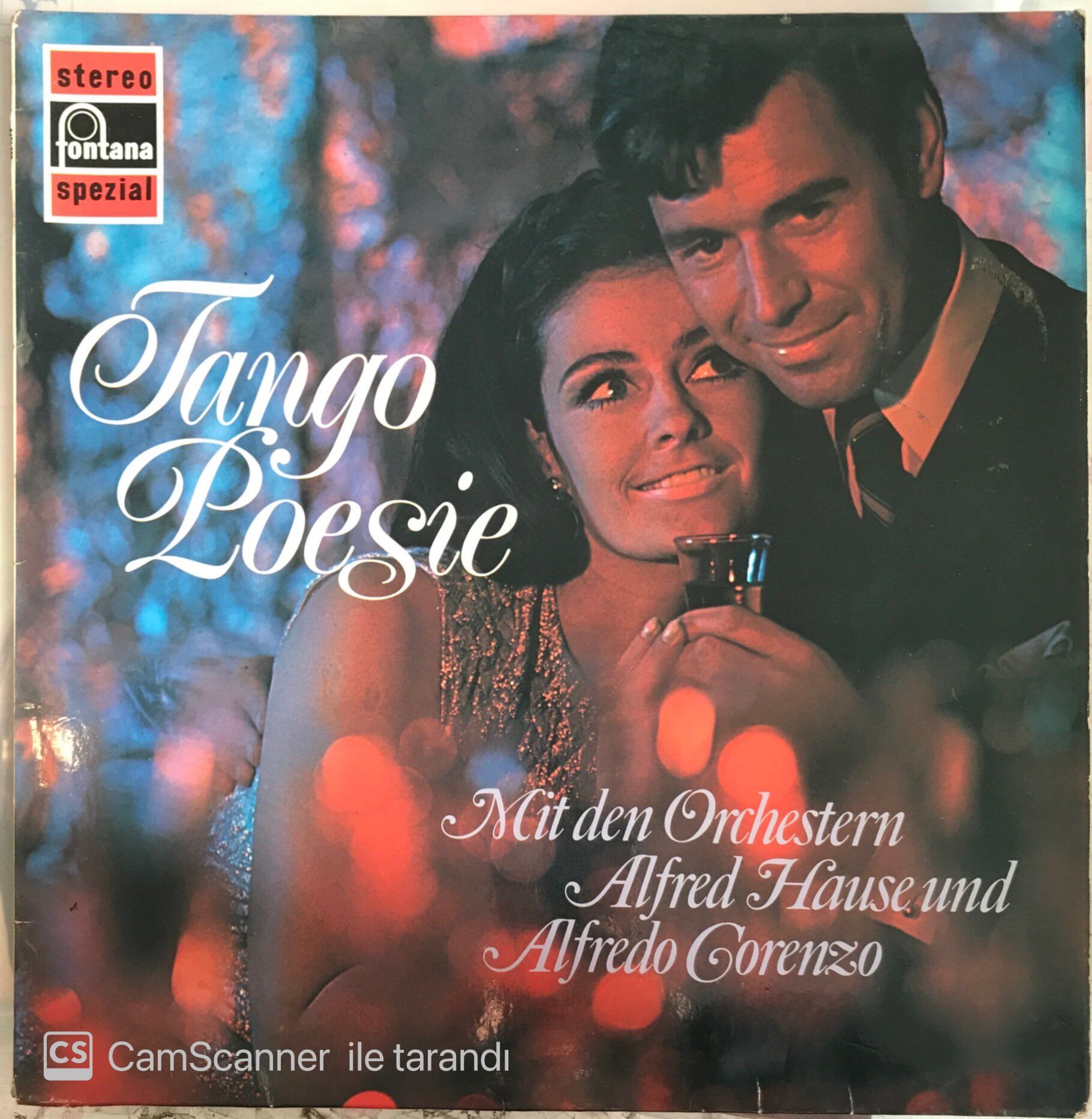 Tango Poesie - Mit Den Orchestra Alfred Hause Und Alfredo Gorenzo LP