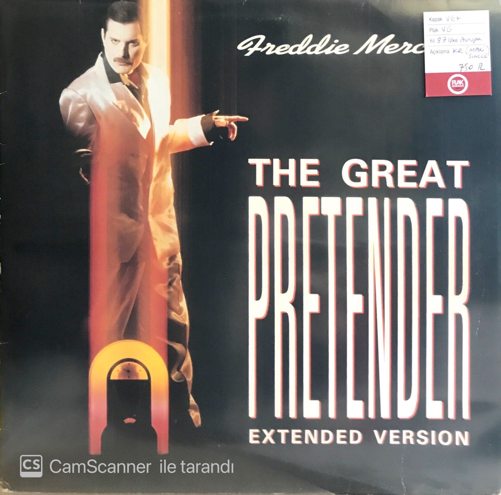 Freddie Mercury / The Great Pretender Maxi Single