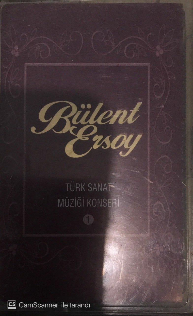 Bülent Ersoy Türk Sanat Müziği Konseri 1 KASET