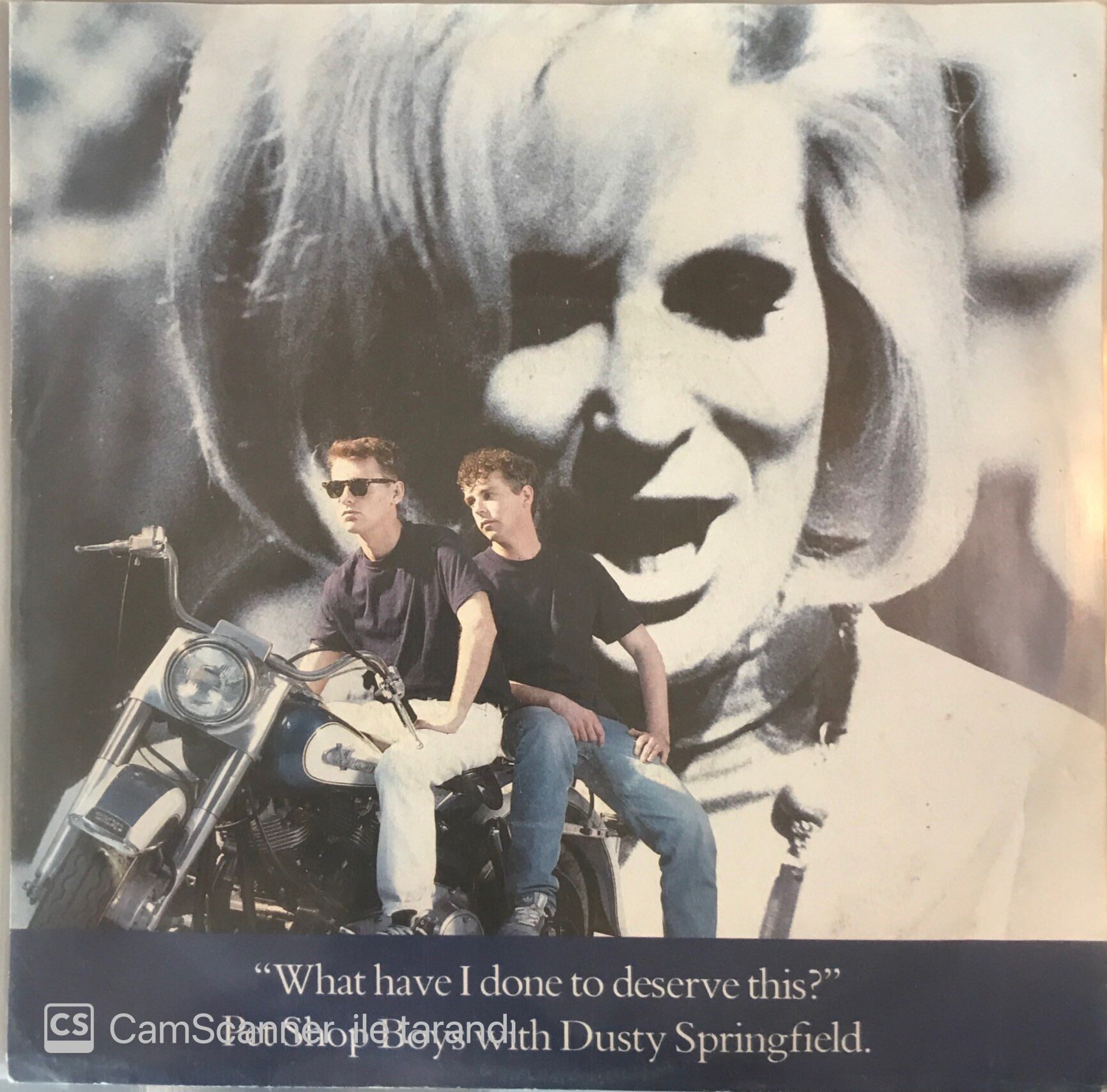 Pet Shop Boys And Dusty Springfield What Have I Done The Deserve This 45lik