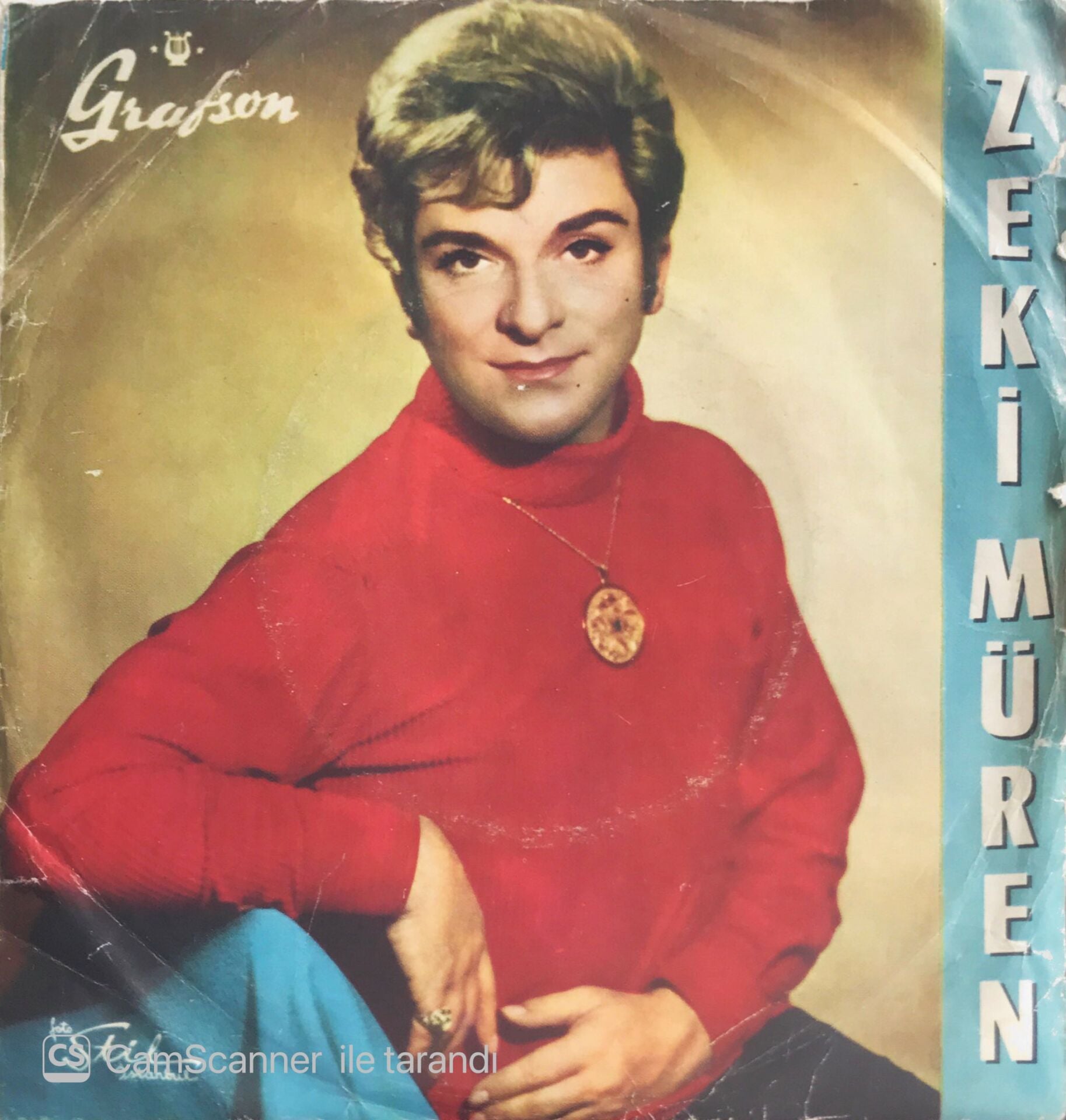 Zeki Müren - Bir Yangının Külünü Yeniden Yakıp Geçtin/Karanlık Dünya - 45'lik