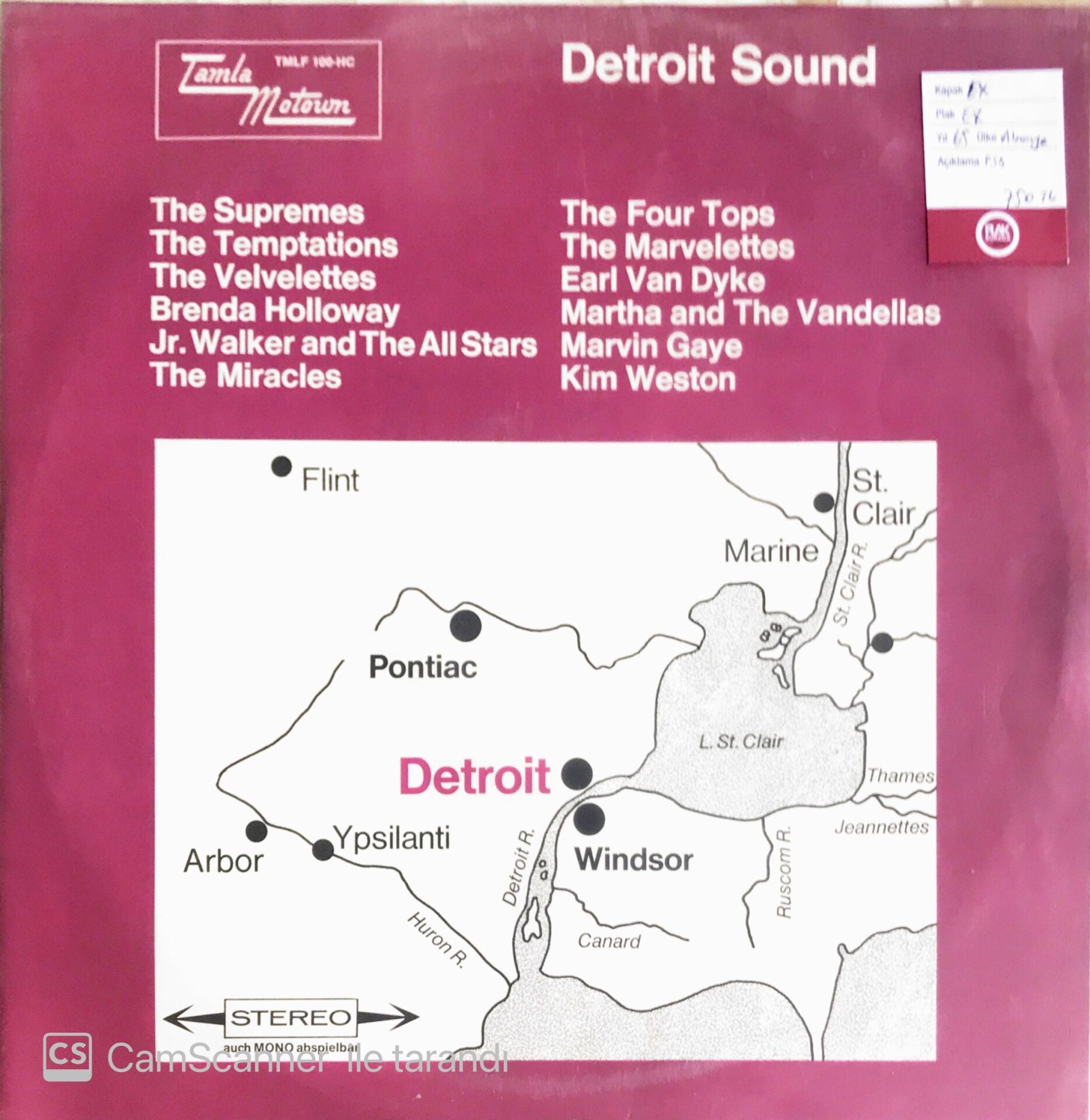 Various Artists - Detroit Sound - LP