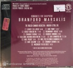 Branford Marsalis Romancis For Saxophone CD