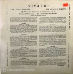 Vivaldi The Four Seasons - Gli Accademici di Milano LP