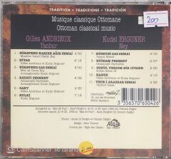 Musique Classique Ottomane - CD