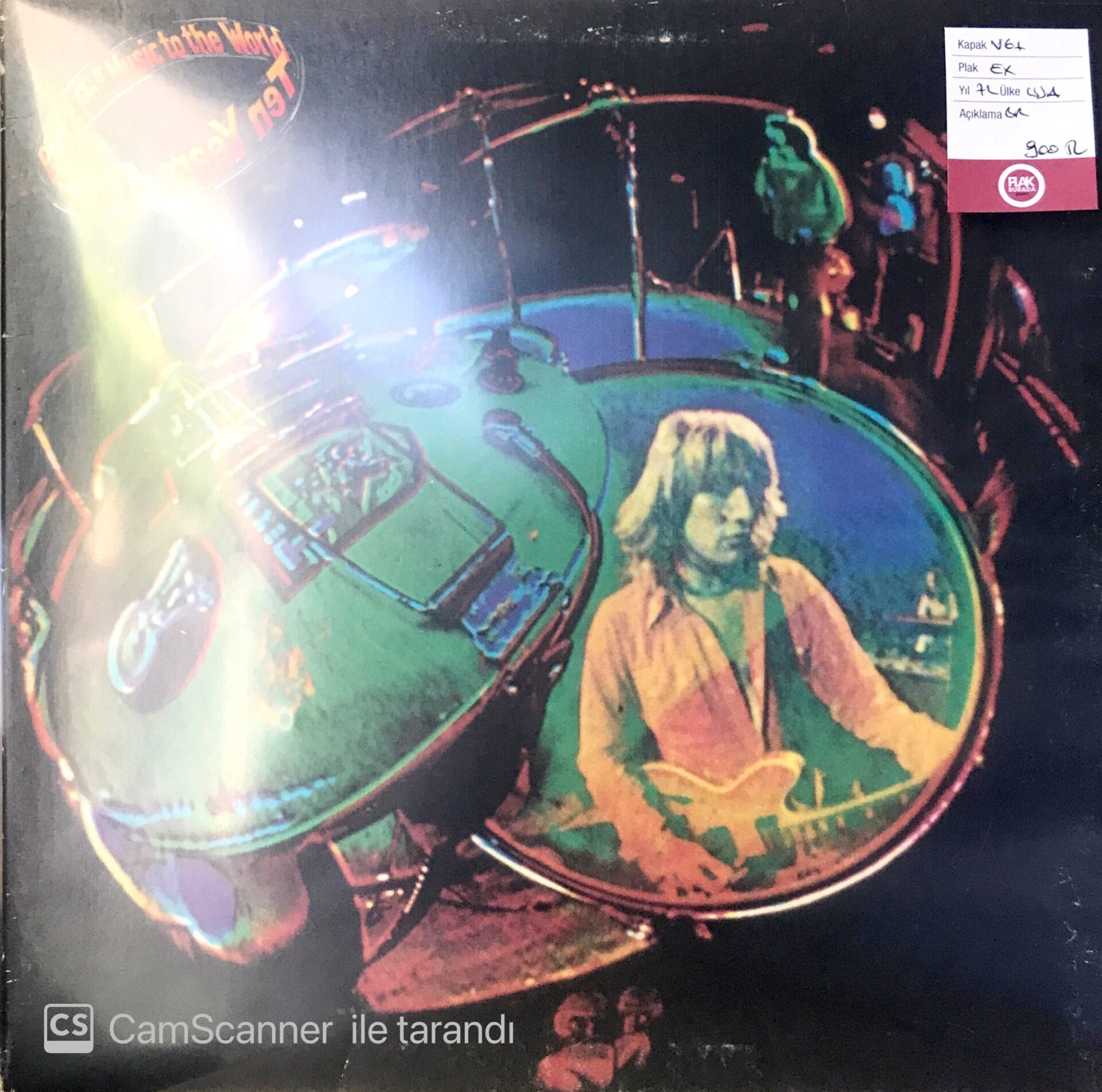 Ten Years After Rock And Roll Music To The World LP