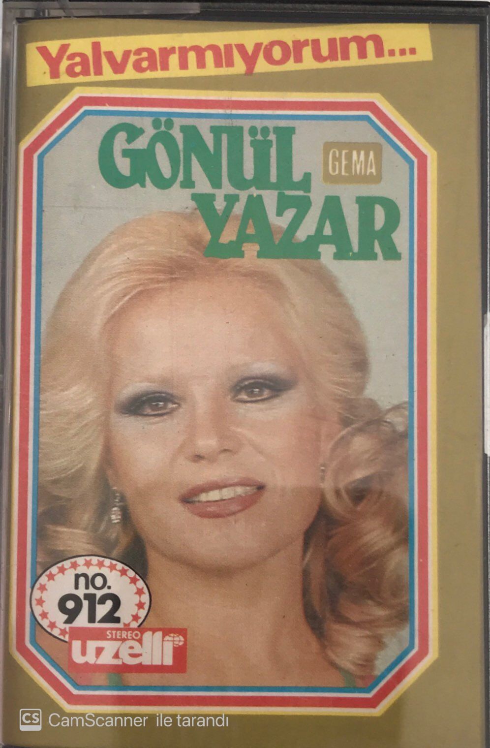 Gönül Yazar Yalvarıyorum KASET