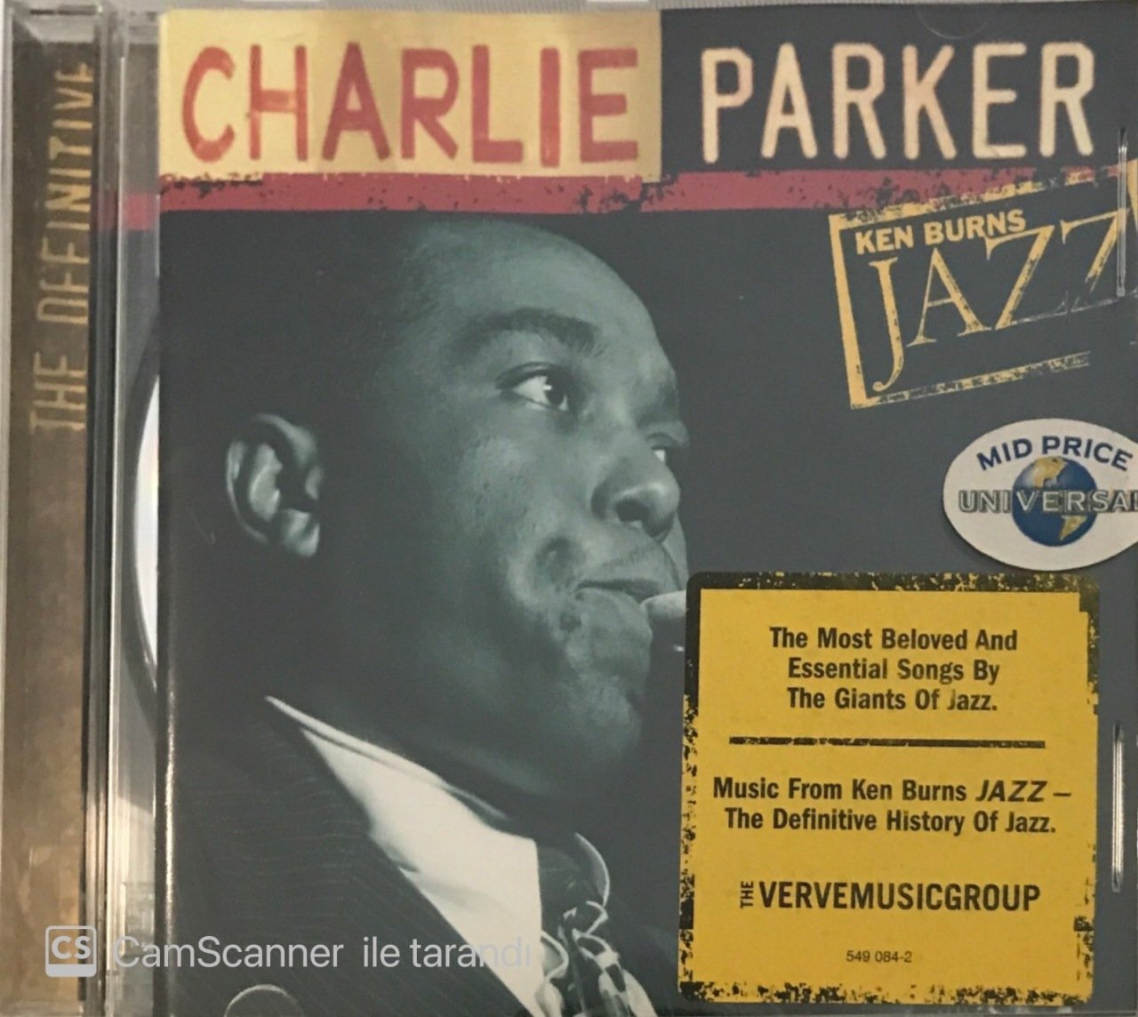 Charlie Parker Ken Burns Jazz CD