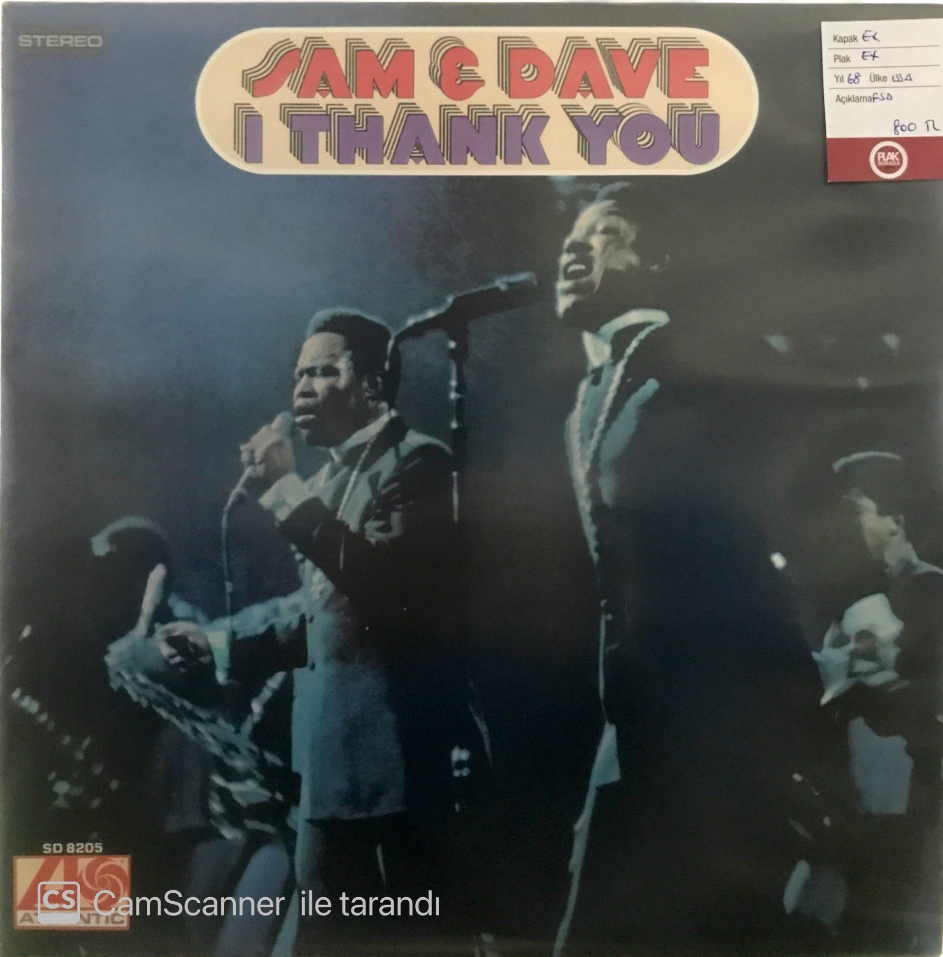 Sam & Dave  I Thank you LP