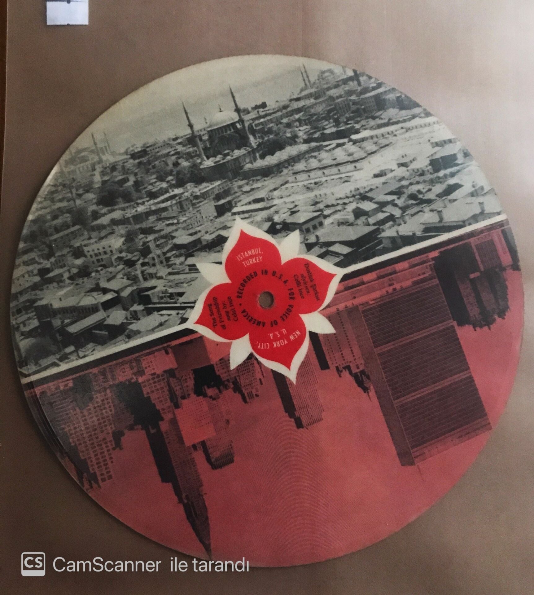 Celal İnce - Dostluk Şarkısı -  ( Kartpostal 78 Devir ) LP