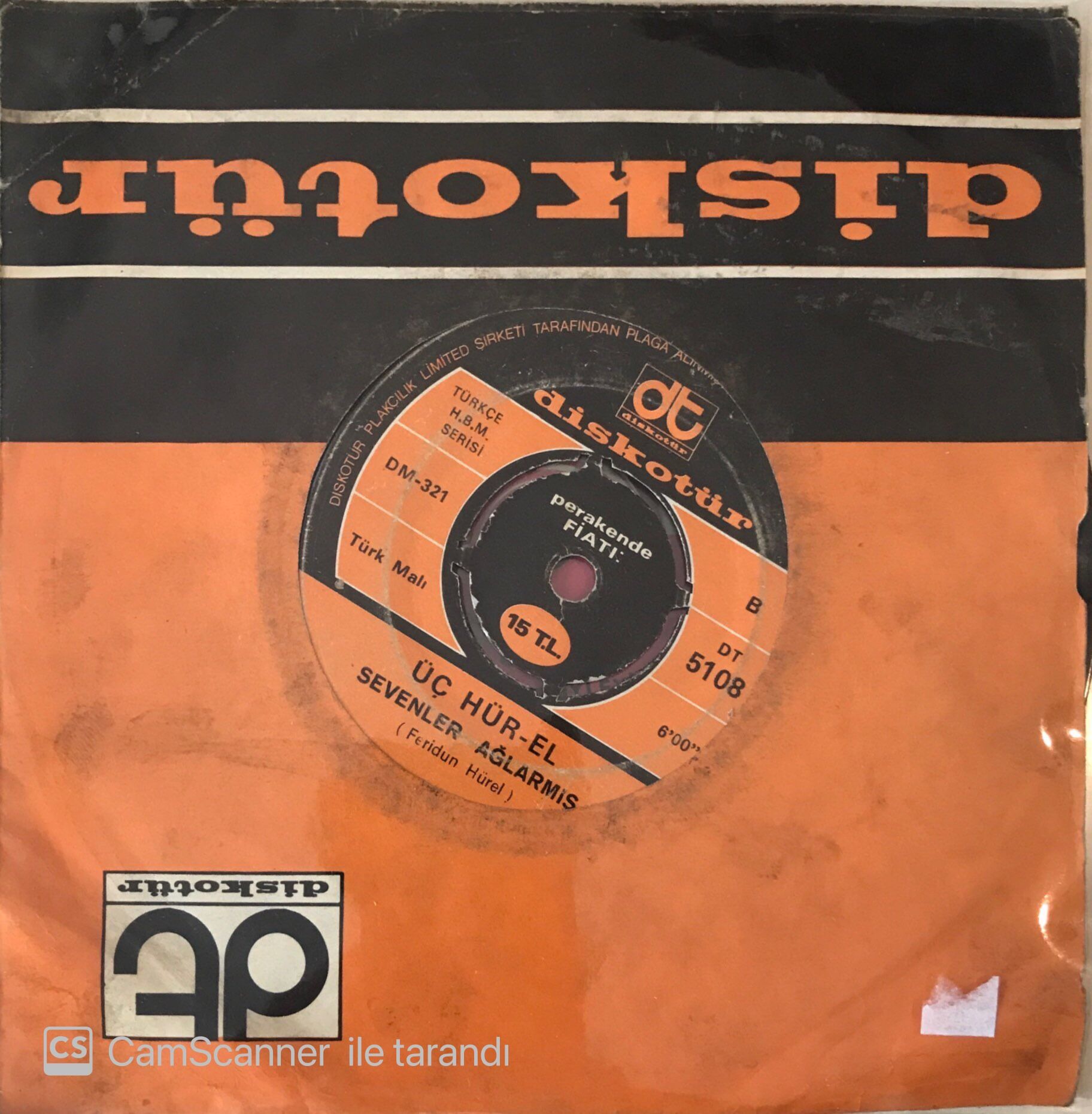 3 Hür - El - Sevenler Ağlarmış 45lik