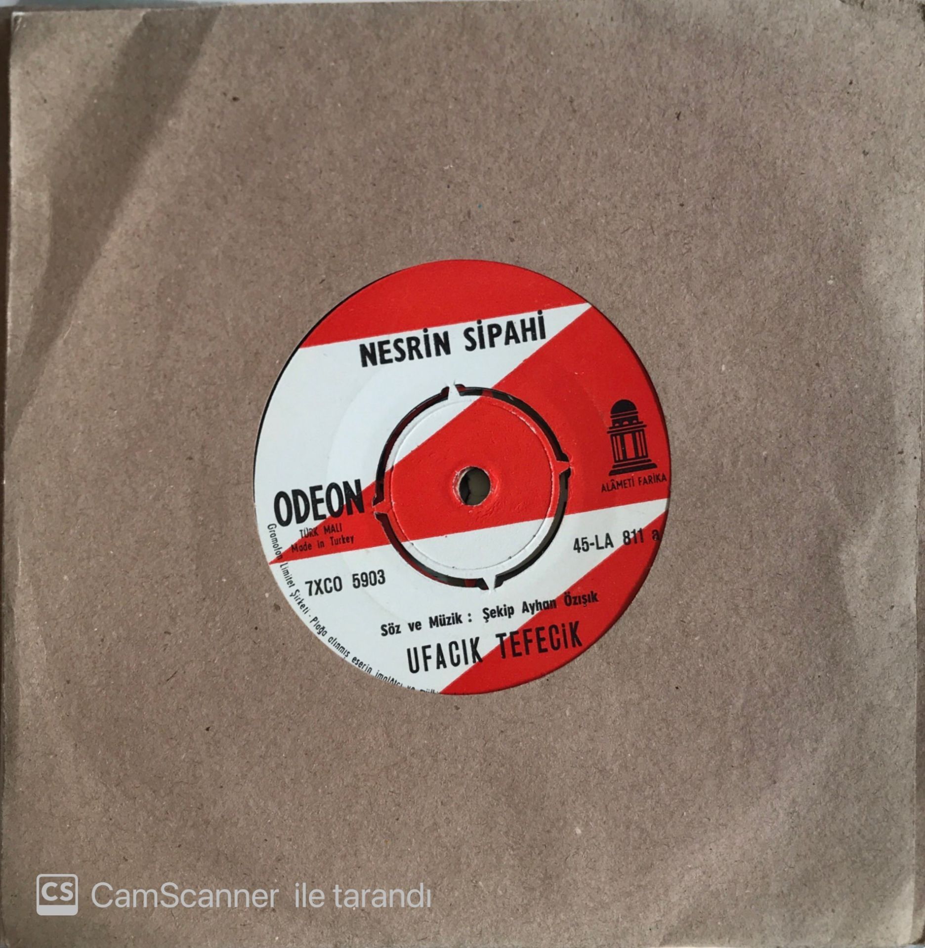 Nesrin Sipahi - Ufacık Tefecik 45lik